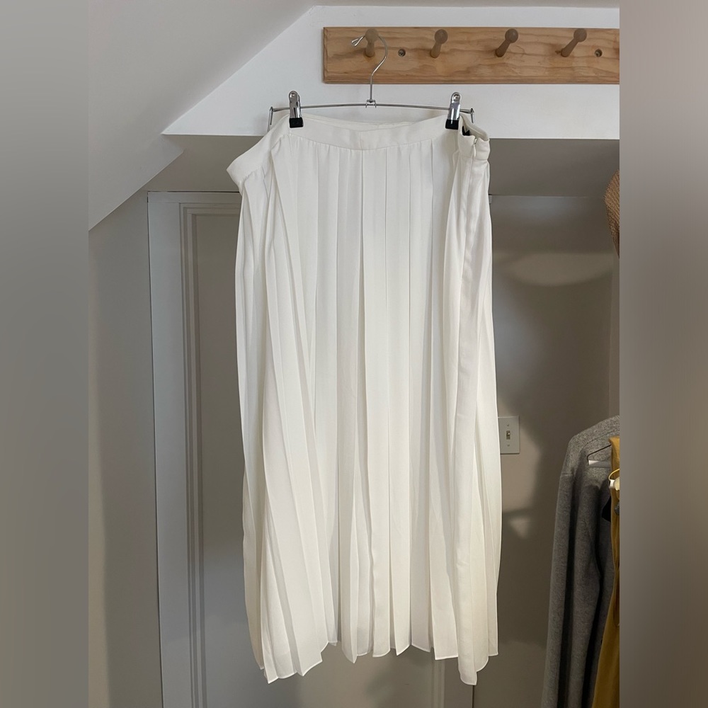 NWT JCrew Pleated Maxi Skirt